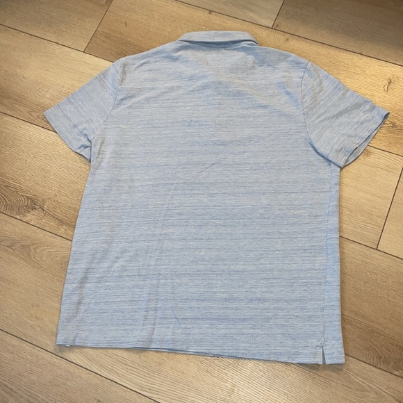 Banana Republic pique cotton polo in blue. Men's XL. Like new condition. Sharp! - Picture 8 of 11